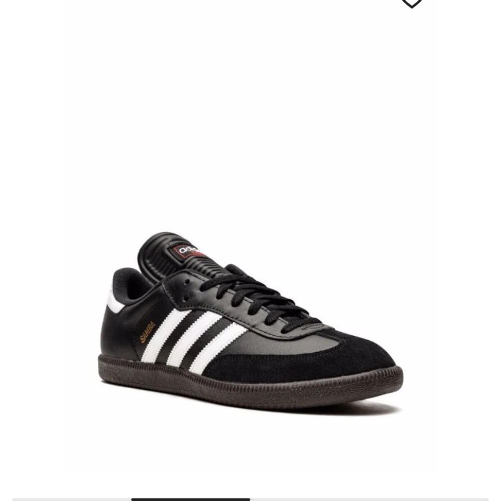 UGC Adidas Samba Classic Sneakers Shoes Black Laced 3 Stripes Size 8.5 Men’s